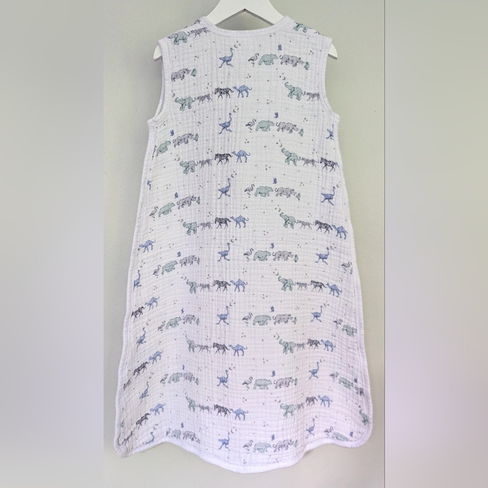 Aden + Anais | Muslin Sleep Sack in Rising Star Print | 12-18M or 76-85cm - Picture 3 of 9